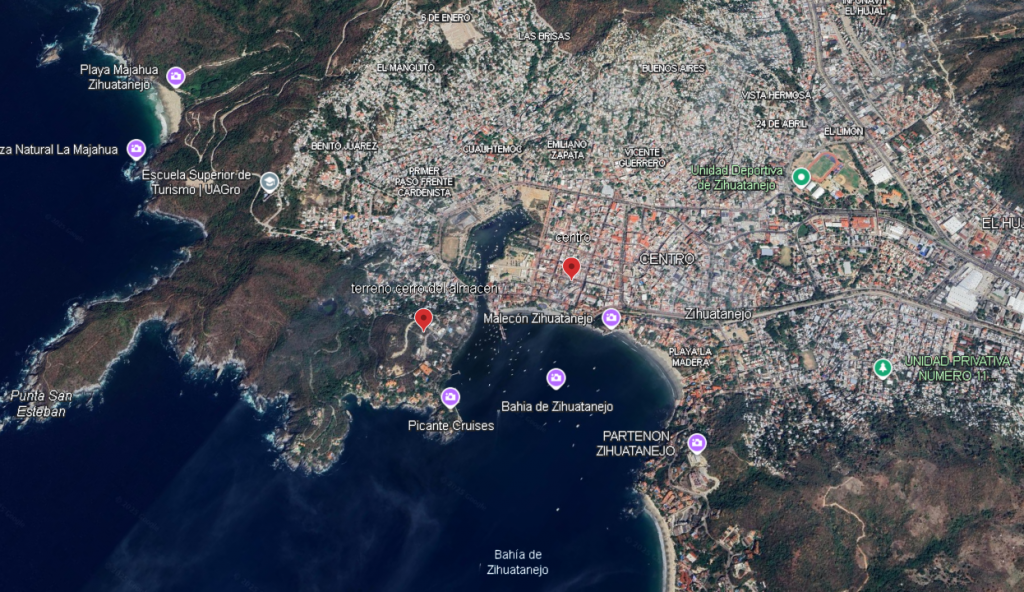 terreno zihuatanejo cerro almacen